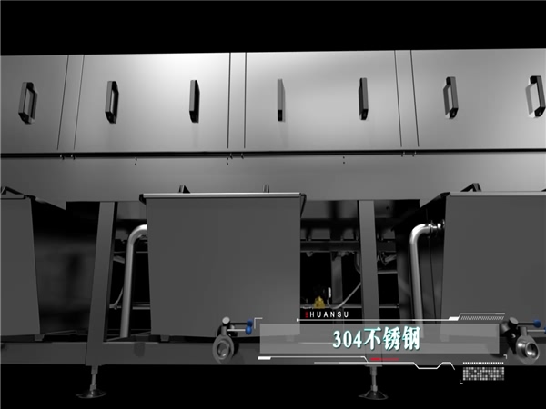 洗箱機，周轉(zhuǎn)箱清洗機，塑料筐清洗機，節(jié)能烘干型洗箱機，塑料箱清洗機