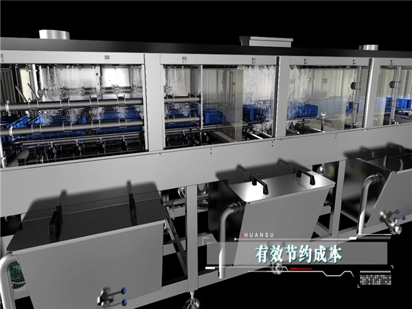 供應(yīng)洗筐機(jī)，周轉(zhuǎn)箱清洗機(jī)，食品箱清洗