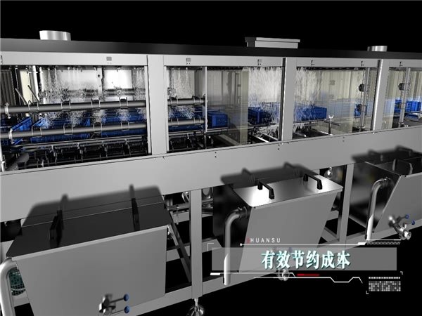 供應(yīng)洗筐機(jī)，周轉(zhuǎn)箱清洗機(jī)，食品箱清洗