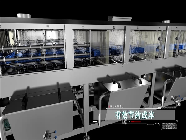 供應(yīng)洗筐機(jī)，周轉(zhuǎn)箱清洗機(jī)，食品箱清洗