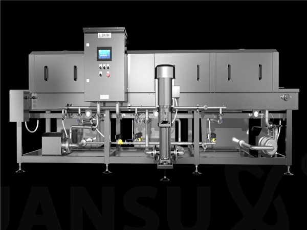 廠家生產，食品周轉箱清洗機肉食筐清洗機，質量可靠